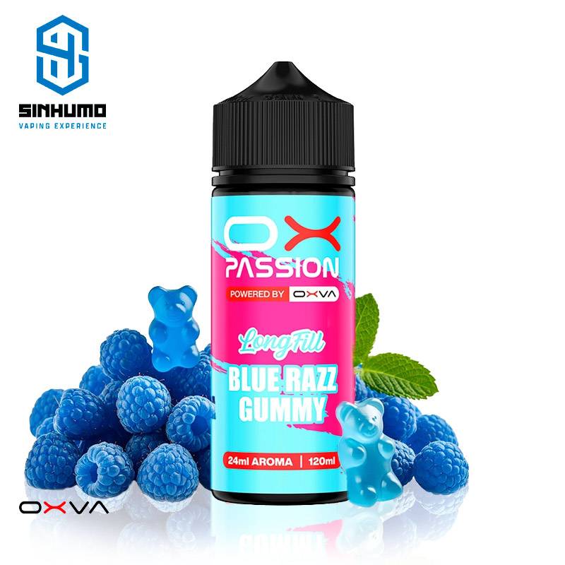 Aroma Blue Razz Gummy 24ml Longfill Ox Passion by Oxva