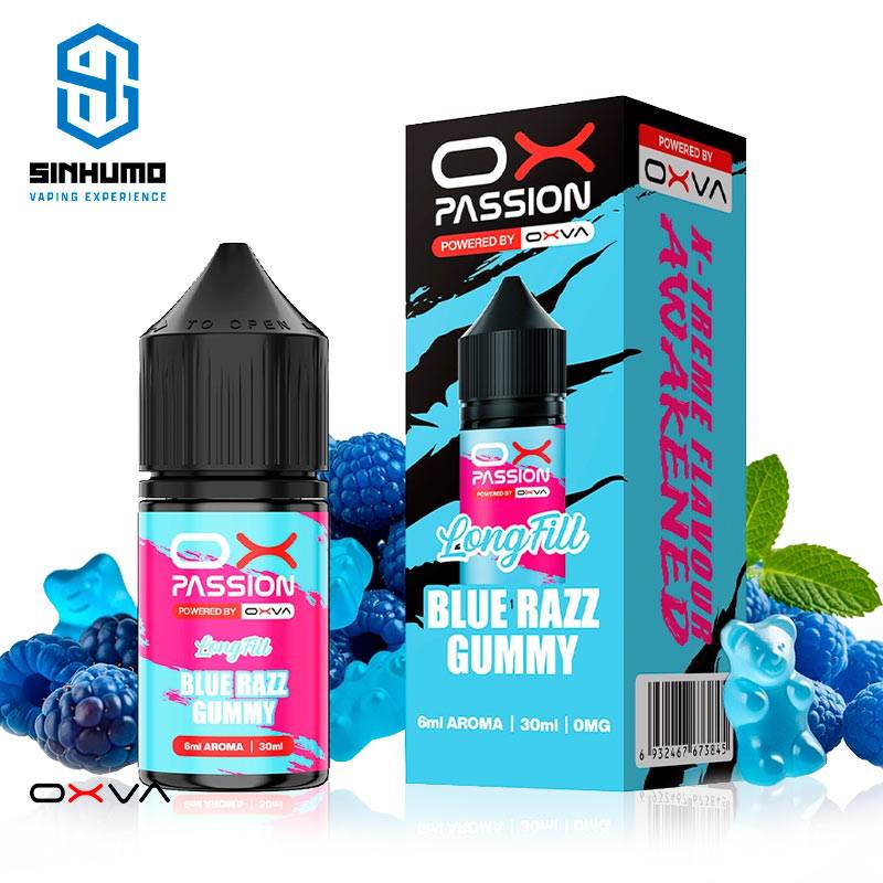 Aroma Blue Razz Gummy 6ml Longfill Ox Passion by Oxva