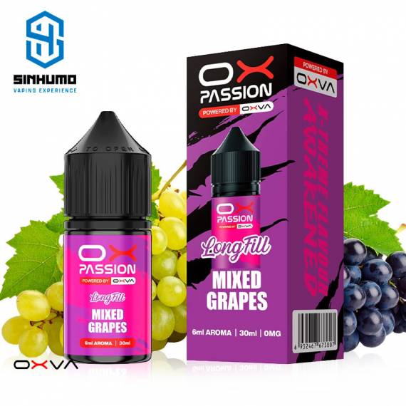 Aroma Mixed Grape 6ml Longfill Ox Passion by Oxva