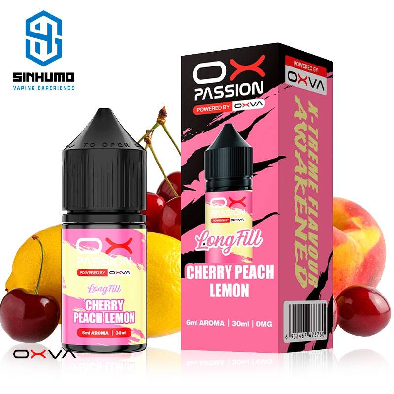 Aroma Cherry Peach Lemon 6ml Longfill Ox Passion by Oxva