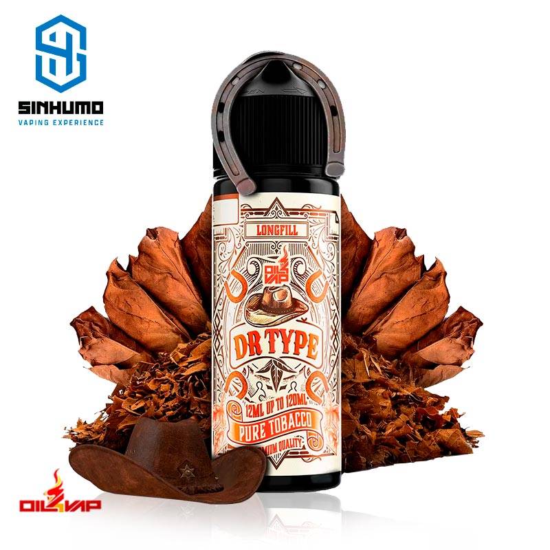 Aroma DR TYPE 12ml Longfill Pure Tobacco by Oil4Vap
