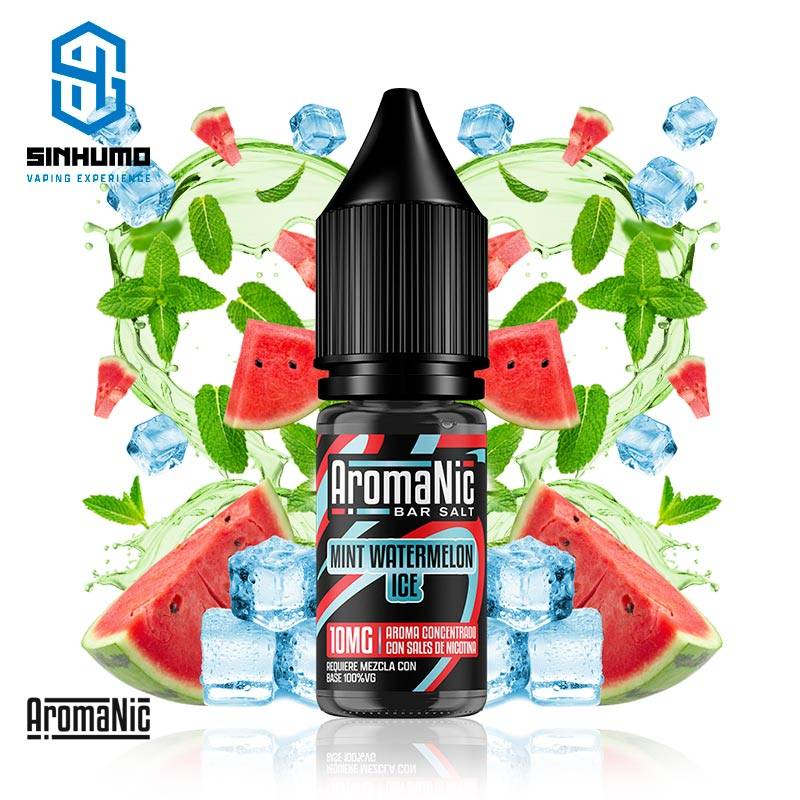 Aromanic Bar Salts Mint Watermelon Ice 10ml
