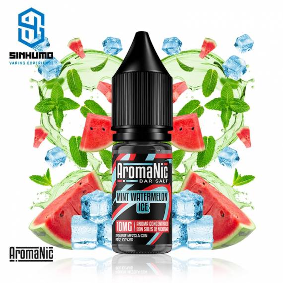 Aromanic Bar Salts Mint Watermelon Ice 10ml
