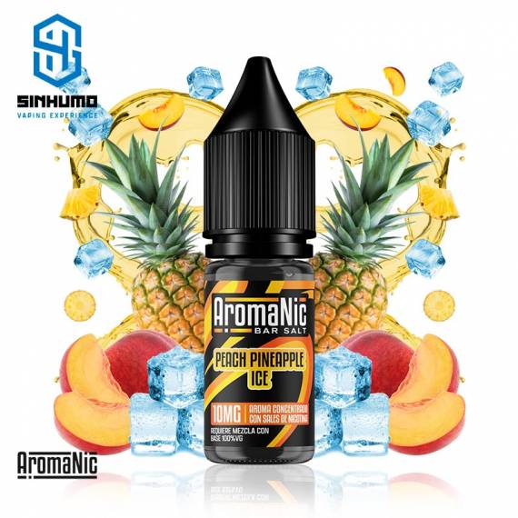 Aromanic Bar Salts Peach Pineapple Ice 10ml