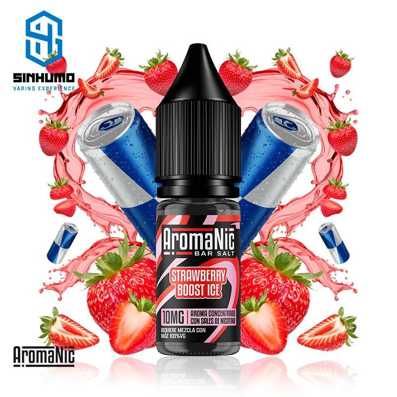 Aromanic Bar Salts Strawberry Boost Ice 10ml
