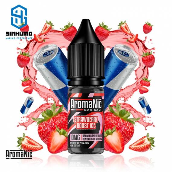 Aromanic Bar Salts Strawberry Boost Ice 10ml