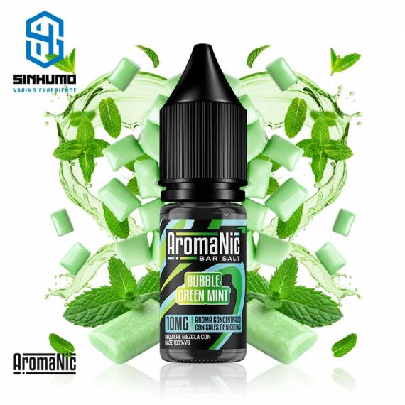 Aromanic Bar Salts Bubble Green Mint 10ml