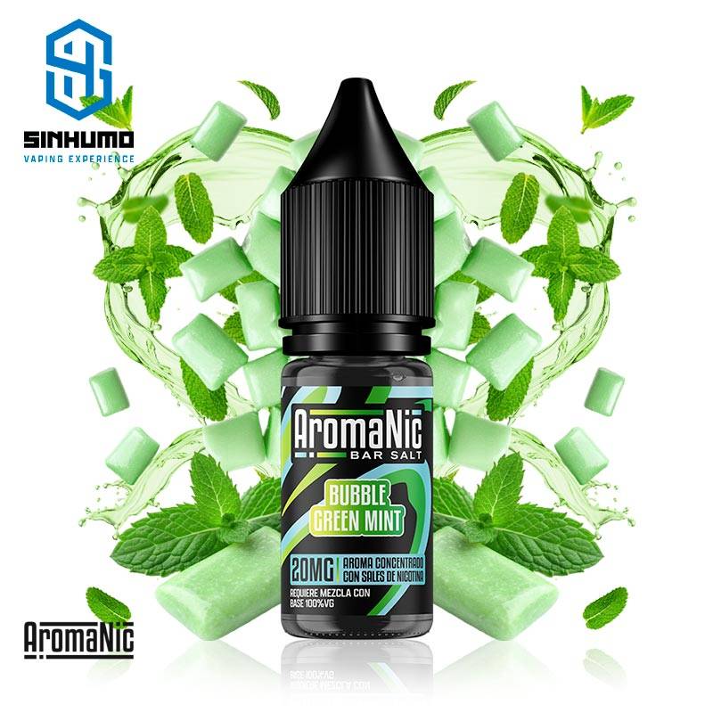 Aromanic Bar Salts Bubble Green Mint 10ml