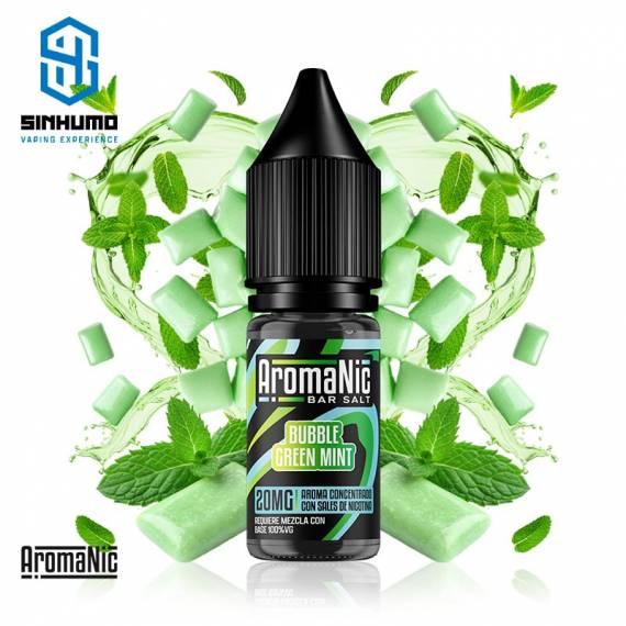 Aromanic Bar Salts Bubble Green Mint 10ml