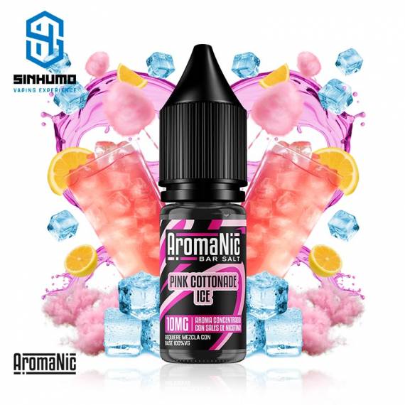 Aromanic Bar Salts Pink Cottonade Ice 10ml