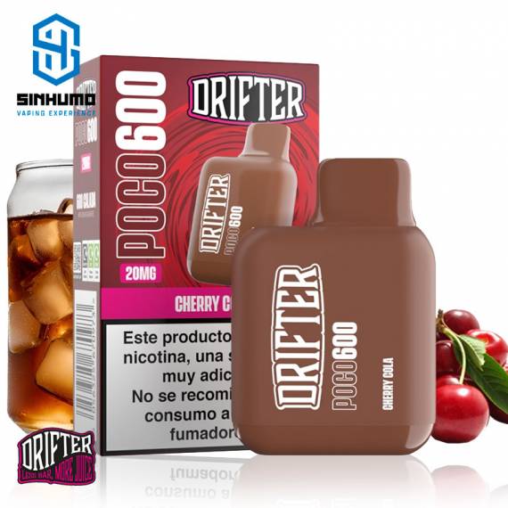Pod Desechable Poco 600 Cherry Cola 20mg by Drifter