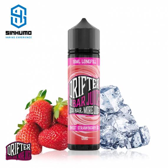 Aroma Sweet Strawberry Ice 16ml Longfill by Drifter Bar Juice