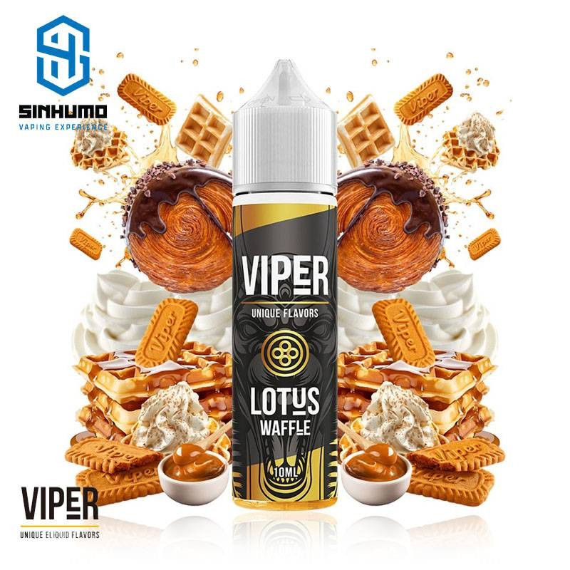 Aroma Lotus Waffle 10ml Longfill by Viper