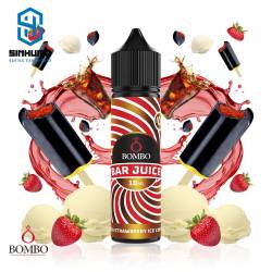 Aroma Cola Strawberry Ice Cream Longfill Bar Juice by Bombo E-liquids