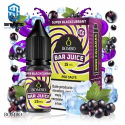 Sales Super Blackcurrant Ice 10ml Bar Juice By Bombo E-liquids