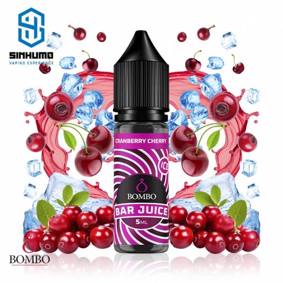 Aroma Cranberry Cherry Ice MiniLongfill by Bombo E-liquids