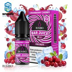 Sales Cranberry Cherry Ice 10ml Bar Juice By Bombo E-liquids