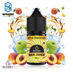 Aroma Apple Peach Max Ice MiniLongfill by Bombo E-liquids