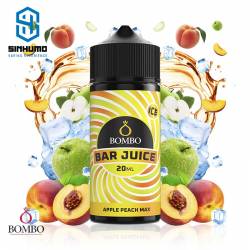 Aroma Apple Peach Ice Longfill Bar Juice by Bombo E-liquids