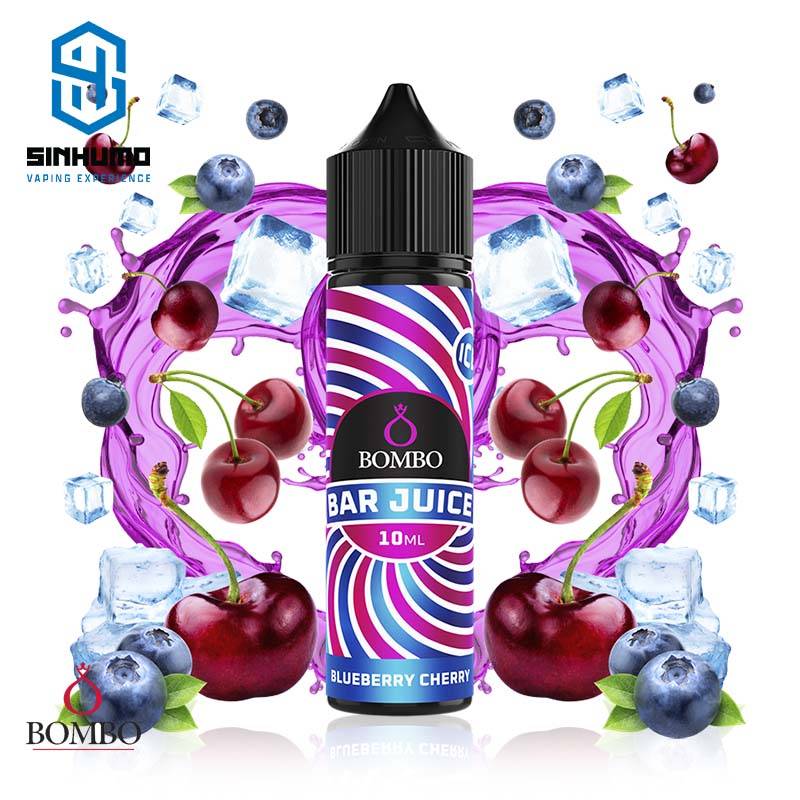 Aroma Blueberry Cherry Ice Longfill by Bombo E-liquids