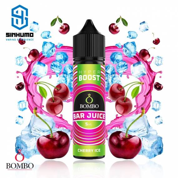 Aroma Cherry Ice 5ml Longfill Hyper Boost Bar Juice by Bombo E-liquids