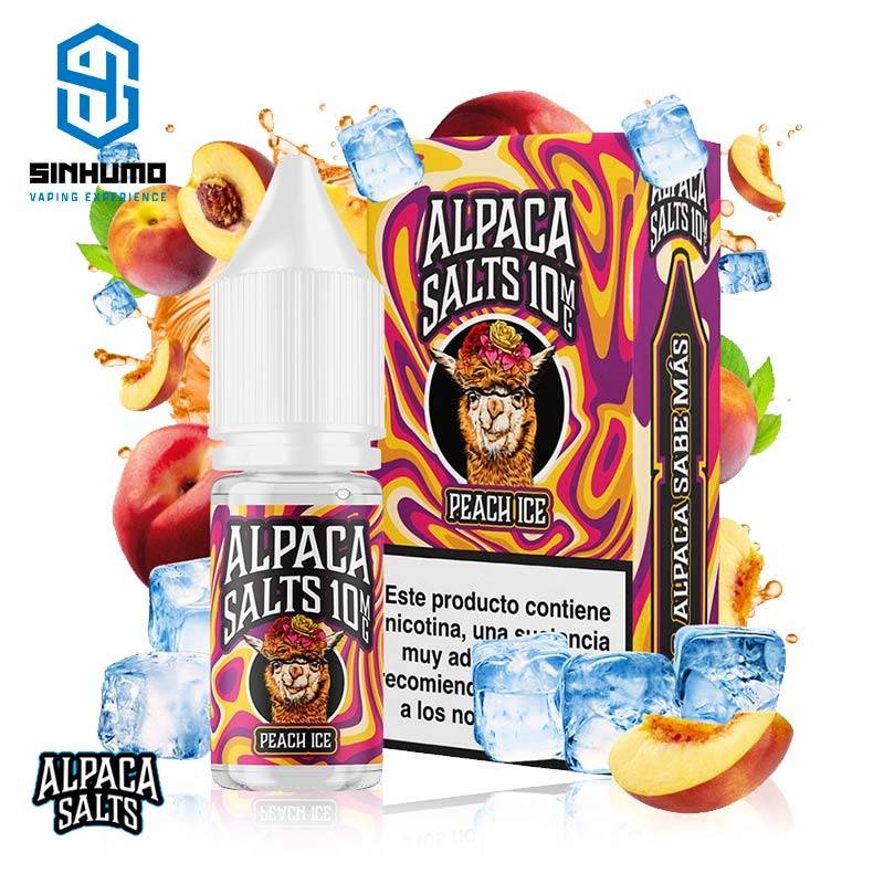Sales Peach Ice 10ml By Alpaca Salts