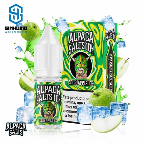 Sales Sour Apple Ice 10ml By Alpaca Salts