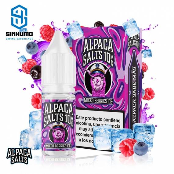 Sales Mixed Berries Ice 10ml By Alpaca Salts