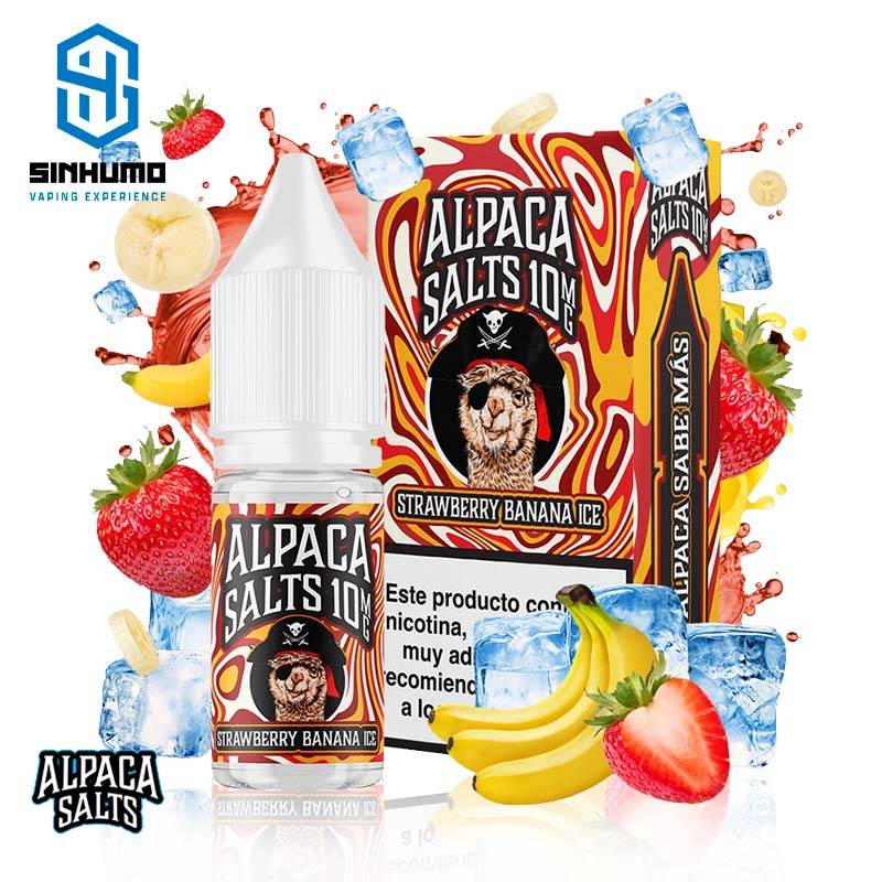 Sales Strawberry Banana Ice 10ml By Alpaca Salts