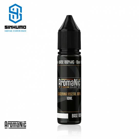 Bases 100% VG 0mg 10ml by Aromanic