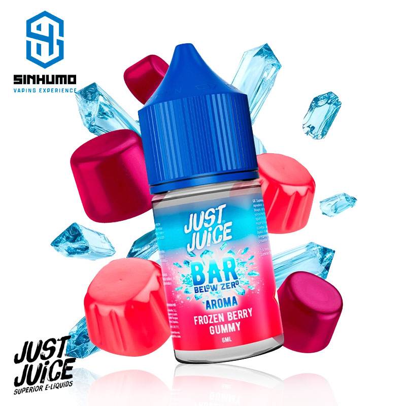 Aroma Berry Gummy 6ml Below Zero MiniLongfill by Just Juice
