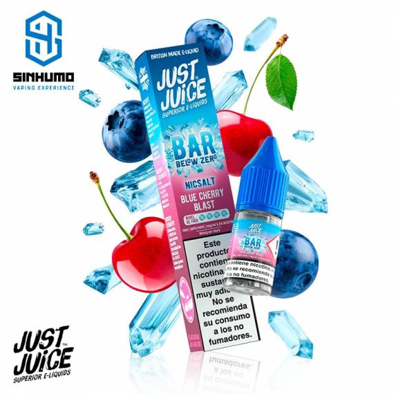 Sales Blue Cherry Blast 10ml Below Zero by Just Juice