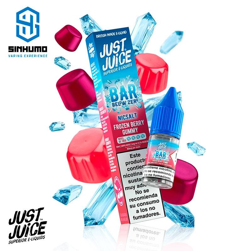 Sales Frozen Berry Gummy 10ml Below Zero by Just Juice