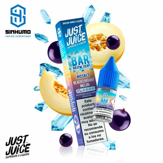 Sales Blackcurrant Melon 10ml Below Zero by Just Juice