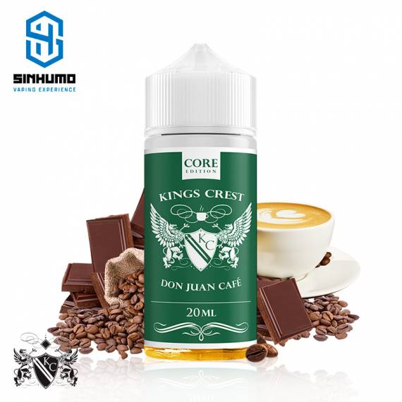Aroma Don Juan Café 20ml CORE Edition Longfill By Kings Crest