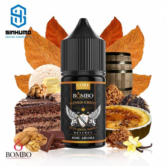 Aroma Don Juan Supra Reserve CORE Edition MiniLongfill by Bombo E-liquids