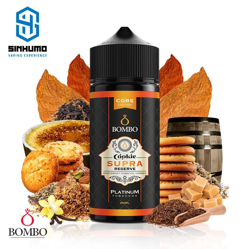 Aroma Cookie Supra Reserve 20ml CORE Edition Longfill by Bombo eLiquids