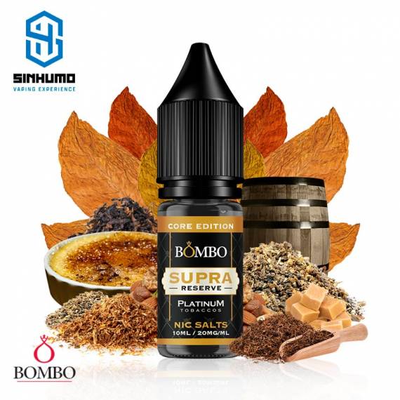 Sales Supra Reserve (Platinum Tobaccos) 10ml CORE Edition By Bombo E-liquids