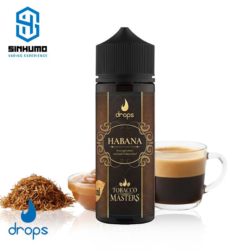 Aroma Habana 10ml Longfill Tobacco Masters by Drops