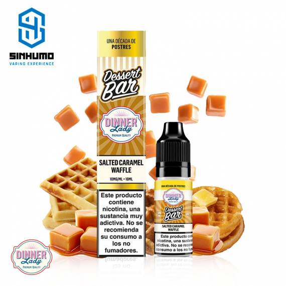 Sales Salted Caramel Waffle 10ml Dessert Bar by Dinner Lady