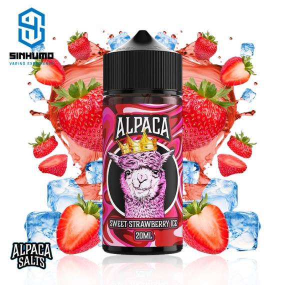 Aroma Sweet Strawberry Ice 20ml Longfill by Alpaca