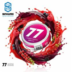 Bolsa de Nicotina Forest Fruits by 77 Nicotine Pouches