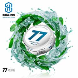 Bolsa de Nicotina Freeze Mint by 77 Nicotine Pouches