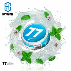 Bolsa de Nicotina Ice Mint by 77 Nicotine Pouches