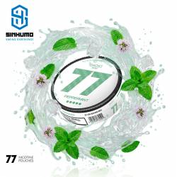 Bolsa de Nicotina Peppermint 20MG GHOST MINT by 77 Nicotine Pouches