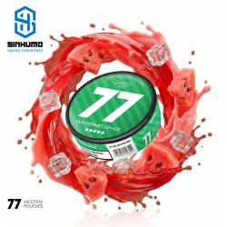 Bolsa de Nicotina Watermelon Ice 20MG GHOST MINT by 77 Nicotine Pouches