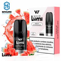 Cartucho Wave Lumi Triple Watermelon 20mg