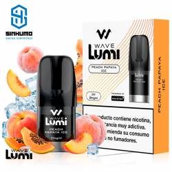 Cartucho Wave Lumi Peach Papaya Ice 20mg