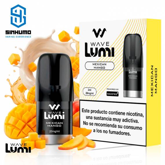 Cartucho Wave Lumi Mexican Mango 20mg