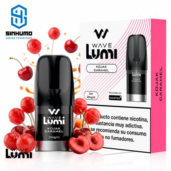 Cartucho Wave Lumi Kojak Caramel Ice 20mg